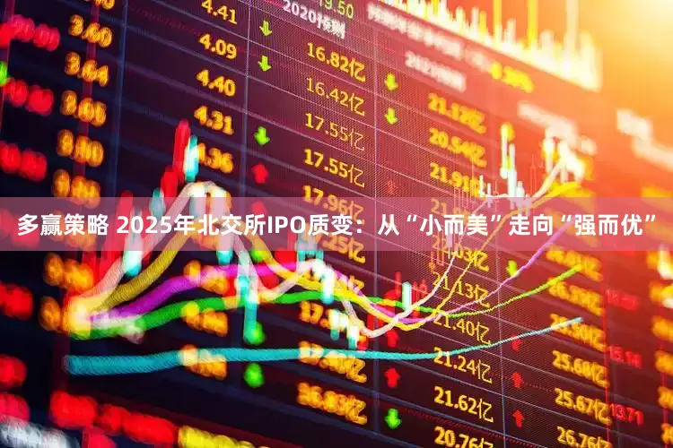 多赢策略 2025年北交所IPO质变：从“小而美”走向“强而优”