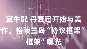 宝牛配 丹麦已开始与美国合作，格陵兰岛“协议框架”曝光